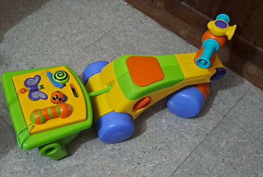 FUNSKOOL Walker Transforms Into a Ride-on Toy
