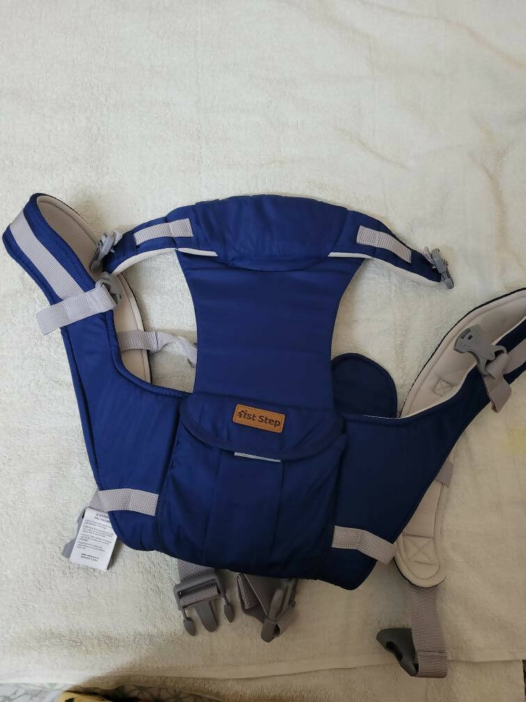 1st STEP 5 in 1 Baby Carrier with Head Support - Blue