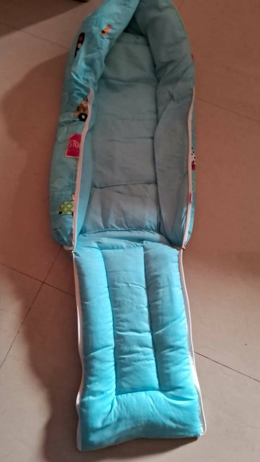 Wrap your little one in comfort and security with the BABYHUG Baby Sleeping Bag/Baby Nest - the perfect companion for peaceful sleep and cozy cuddles!