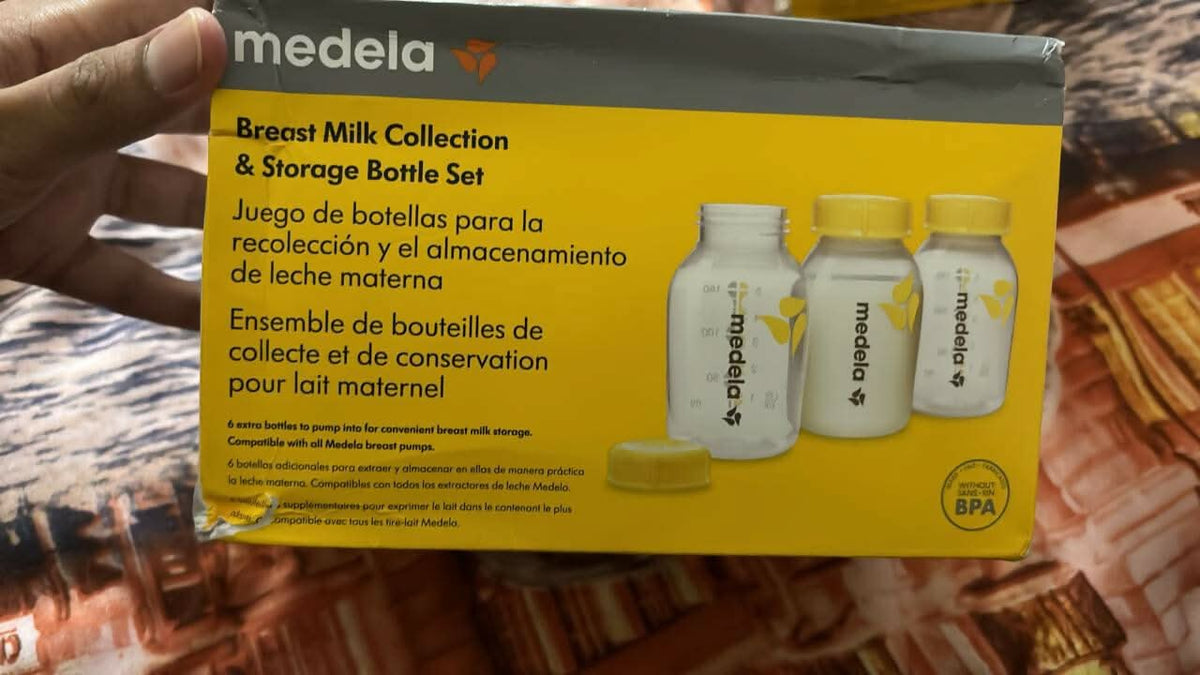 MEDELA Breast Milk Collection and Storage Bottles - Set of 6 – PyaraBaby