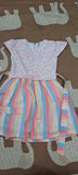 Baby Frocks + Sling Doll Bag + Boots(combo of 4) - PyaraBaby