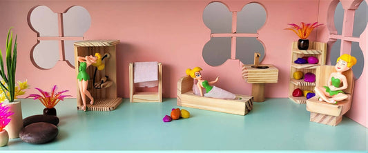 Wooden Extended Bathroom Toy