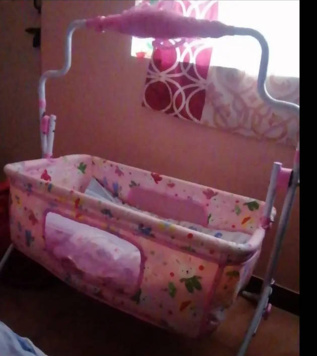 Baby crib with mosquito net - PyaraBaby