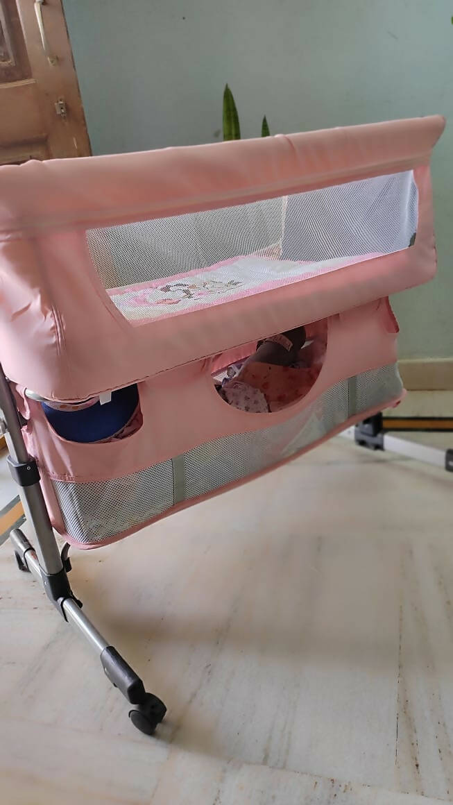 BONFINO 3 in 1 Bedside Baby Bassinet with Detachable Mosquito Net - PyaraBaby