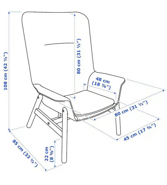 IKEA High Rise Nursing Chair - PyaraBaby