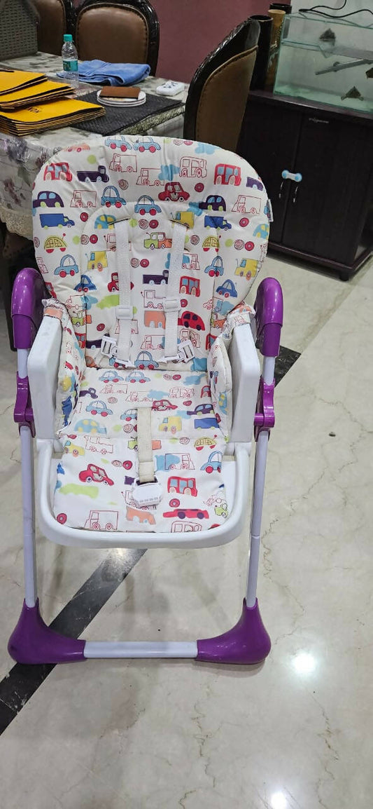 LUVLAP Royal High Chair for Baby - Purple