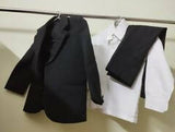 Stitched Black Suit Set