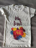 First Holi T-shirt For Baby - PyaraBaby