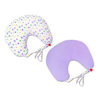 Vparents Joy Baby 4 Piece Bedding Set With Pillow And Bolsters Sleeping Bag And Bedding Set And Feeding Pillow Combo - Purple - PyaraBaby
