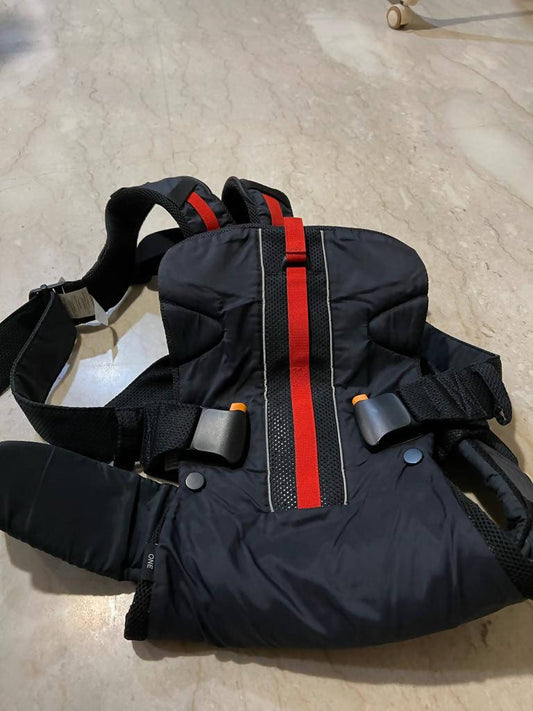 BABYBJORN Cotton Carrier Mini (Black) - PyaraBaby