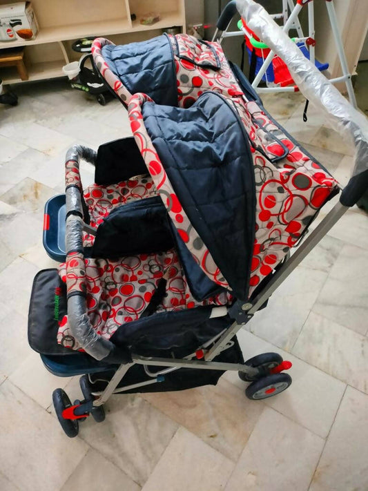 HARRY & HONEY Twin baby stroller /pram