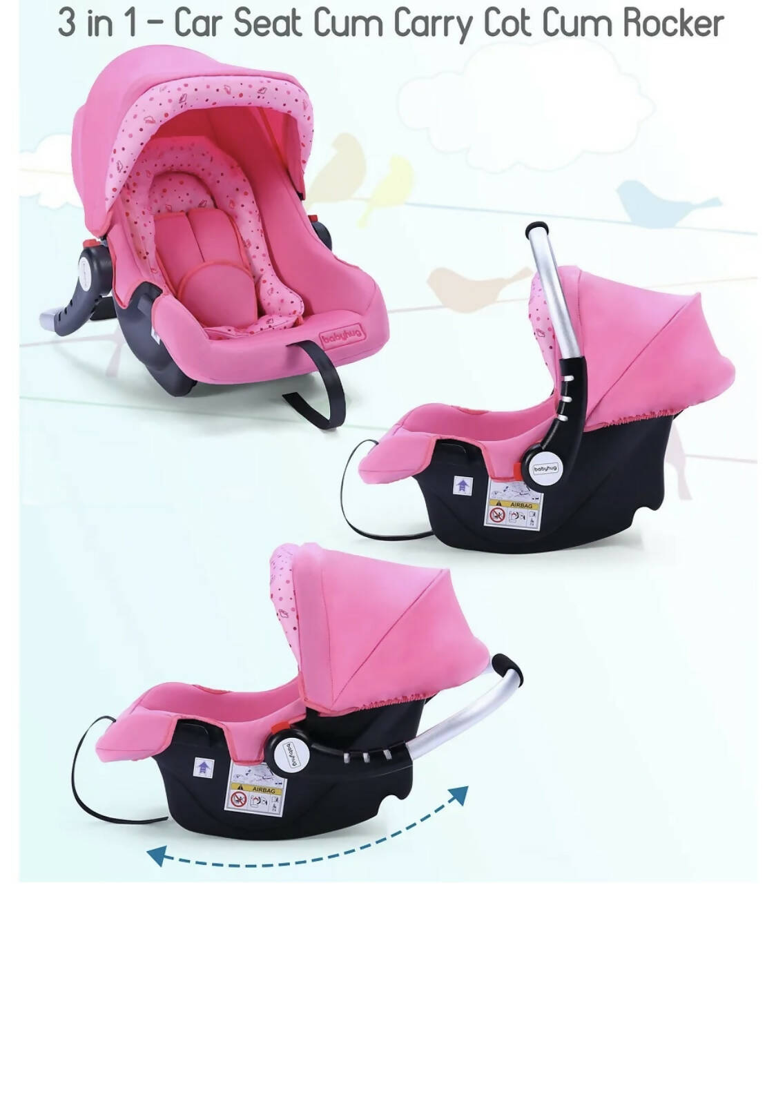 Baby hug deals car seat