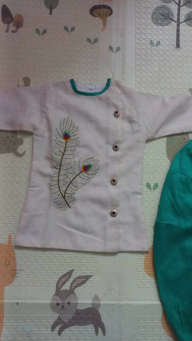 Top and Dhoti for Baby Girl - PyaraBaby