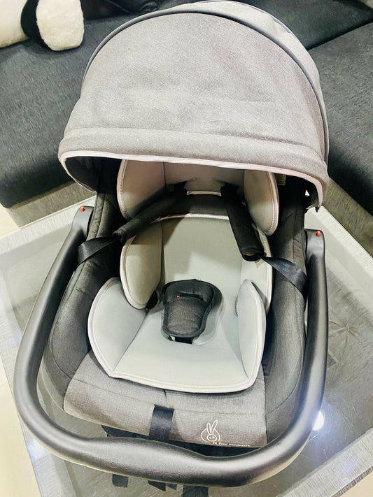 Experience ultimate versatility with the R FOR RABBIT Picaboo 4 in 1 Multipurpose Baby Car Seat cum Carry Cot—designed to simplify travel and provide peace of mind for busy parents.