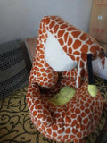 Giraffe Puffy Toy For Baby
