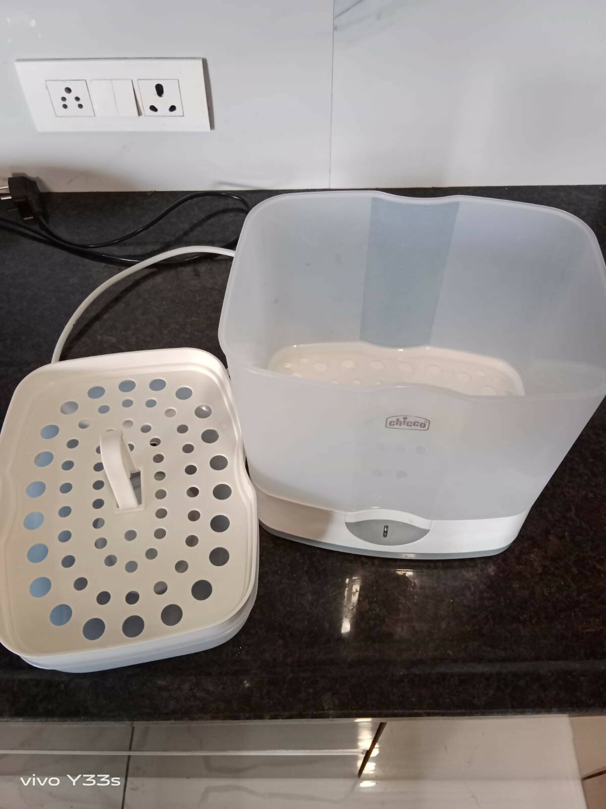 CHICCO 2 In 1 Bottle Steriliser/Sterilizer - PyaraBaby