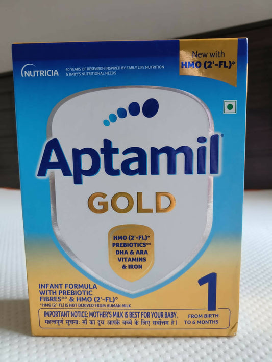 Give your baby the best start with NUTRICIA Aptamil Gold Baby Formula - crafted with care for optimal nutrition and development!