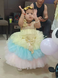 1st Birthday Baby Girl Beautiful Dress/Frock/ barbie doll dress for your baby girl - PyaraBaby