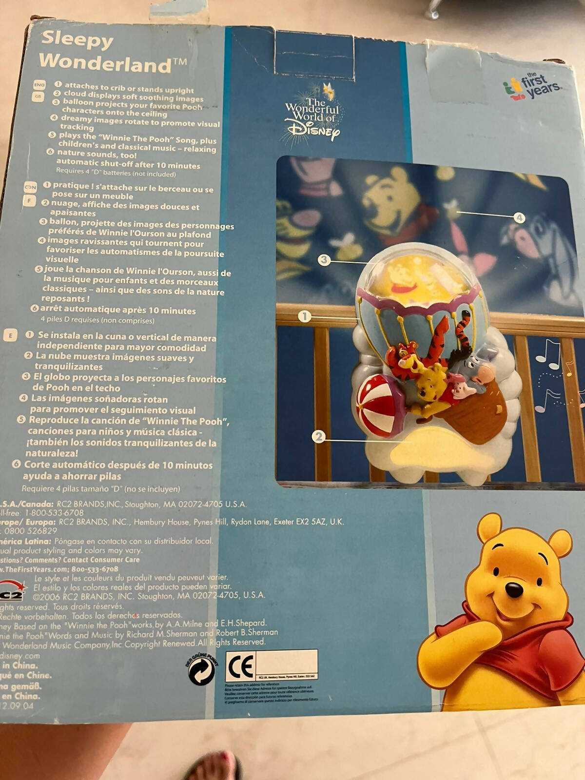 Sleepy Wonderland Projector Toy - PyaraBaby