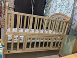 HUNY HUNY 12 in 1 Baby cot (Wooden rocking crib), Dimensions: 123×66×100 cm - PyaraBaby