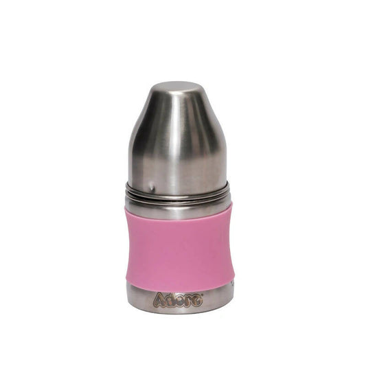 Koh! Premium Baby Stainless Steel Feeding Bottle with Sleeve – 125ml