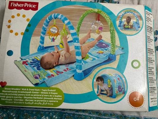 FISHER PRICE 3 in 1 Baby Playgym / Playmat