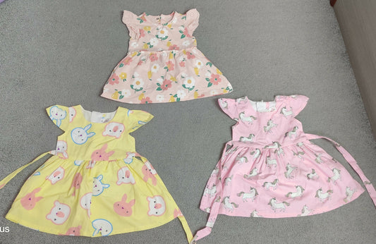 Combo - 3 Prettiest Frocks/Dress for Baby Girl - PyaraBaby