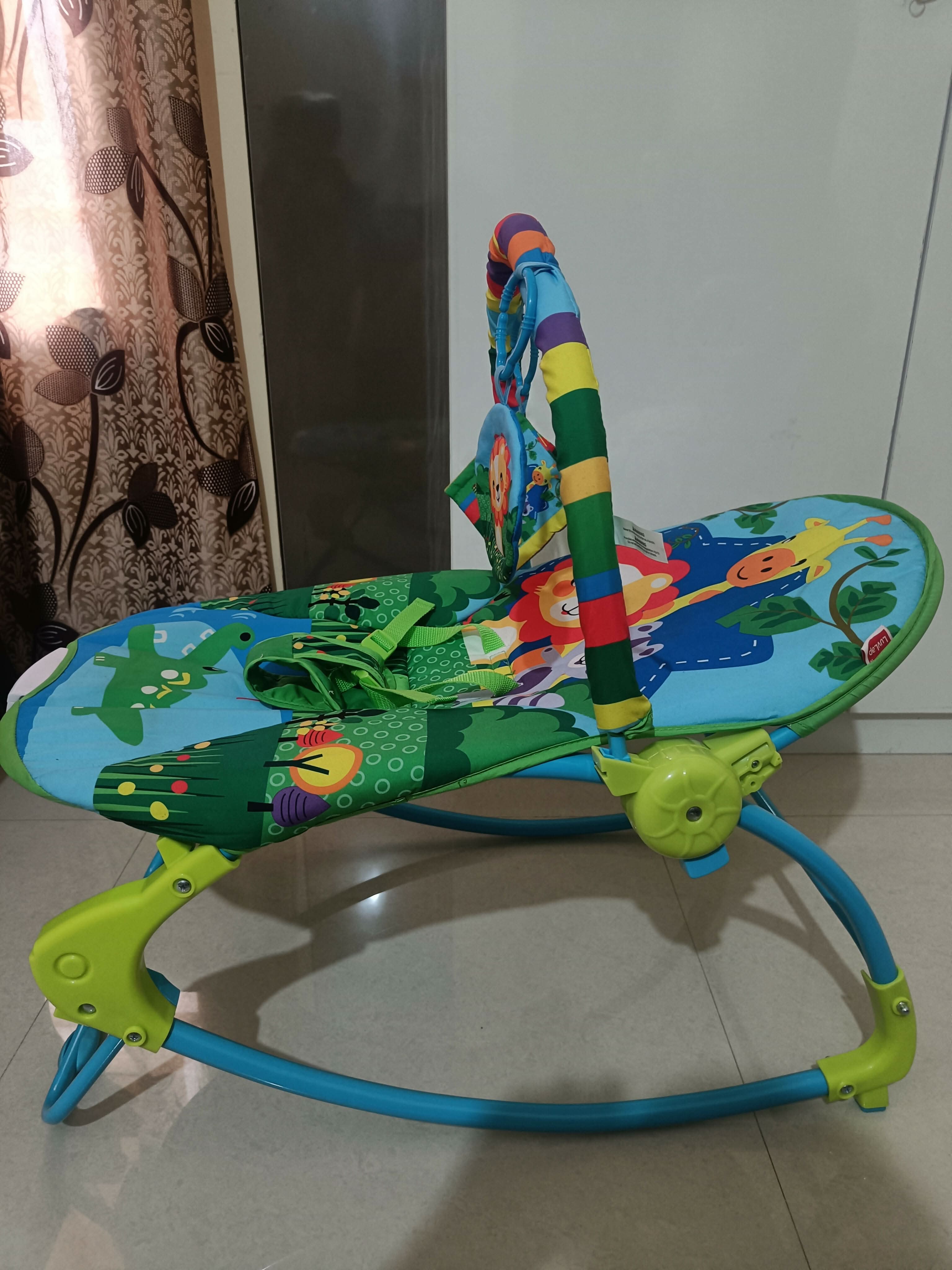 Jungle Rocker LUVLAP Jungle Tales Baby Rocker | PyaraBaby