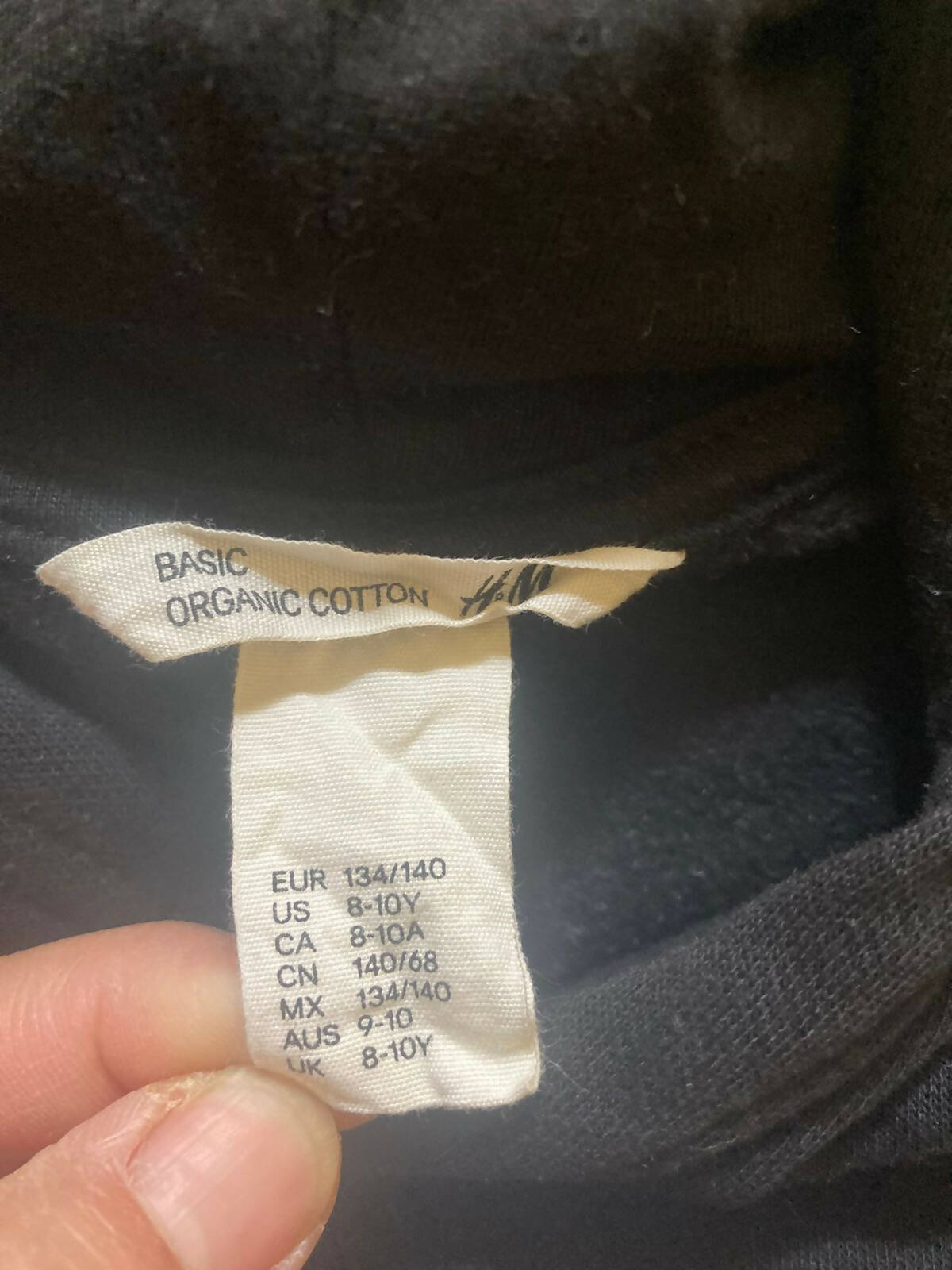 H&M Black and White Hoodie Sweatshirt - PyaraBaby