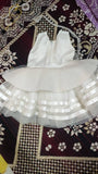 1st Birthday Pretty White Dress - PyaraBaby