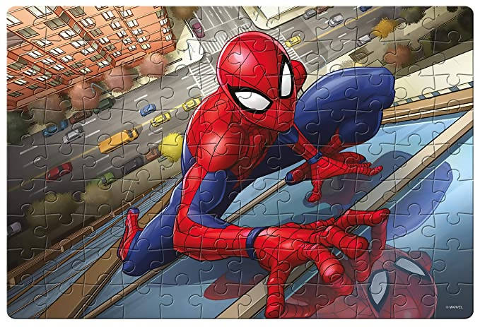 Spider-Man 108 Piece Jigsaw Puzzle for Kids - Set of 4 - PyaraBaby