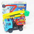 Shinsei Rescue Service is A Finely Crafted Toy with Excellent Use of Links to Lift The 'Cherry Picker', All This in A Mechanical Toy - PyaraBaby