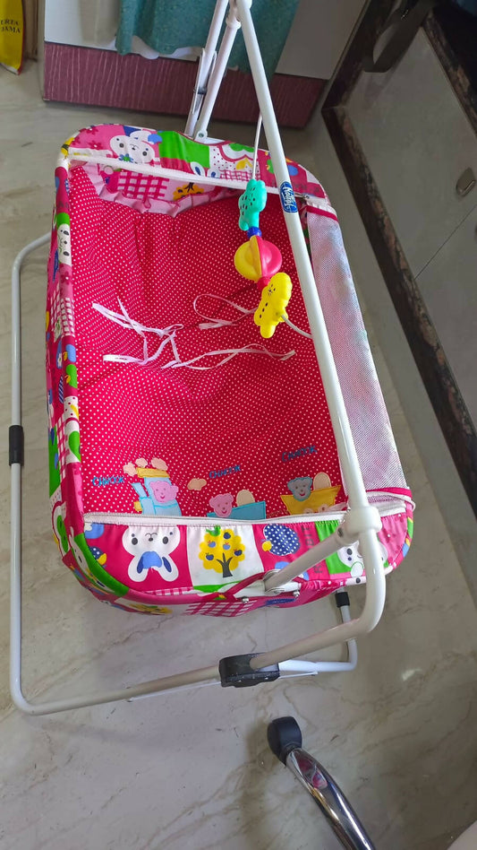 NATRAJ Manual Cradle for Baby