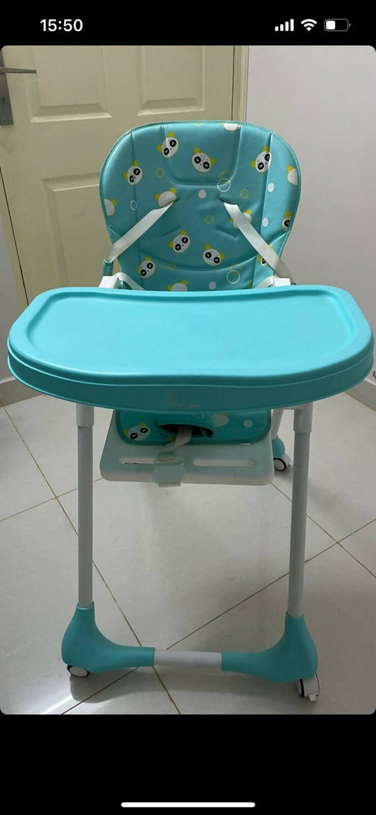 R FOR RABBIT Marshmallow High Chair (Green) - PyaraBaby