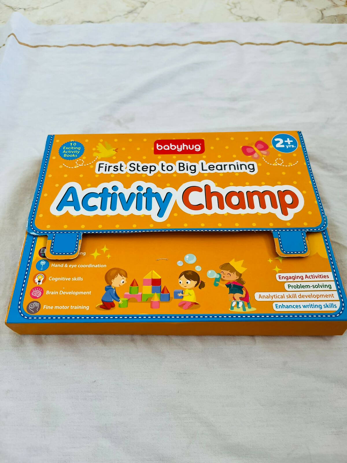 Ignite imagination and learning with our Activity Books Set - 10 books brimming with puzzles, games, and creative fun for kids!