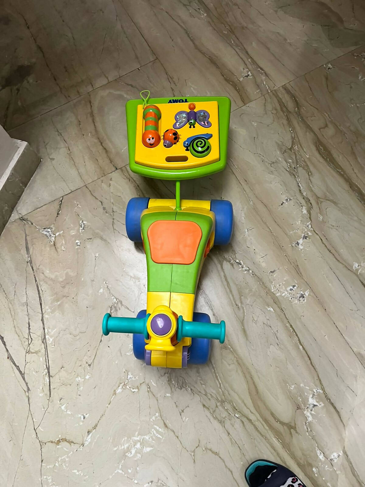 TOMY Push Scooter with Toy - PyaraBaby