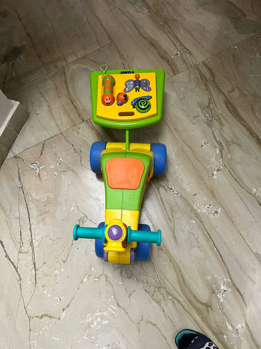 TOMY Push Scooter with Toy