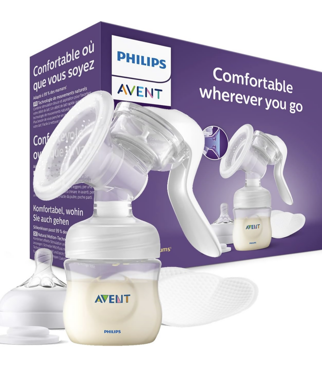 PHILIPS Avent Manual Breast Pump (Model SCF430/10) - PyaraBaby