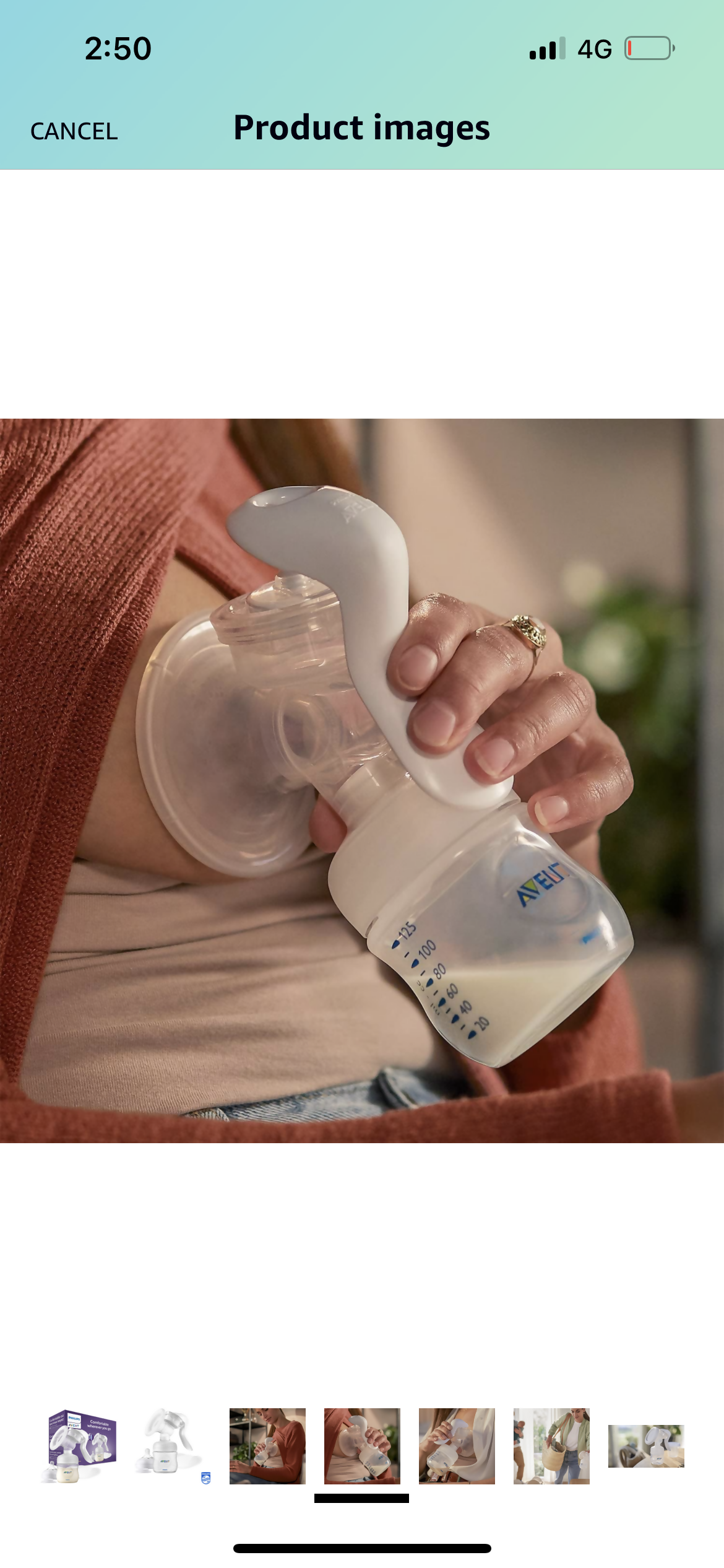 PHILIPS Avent Manual Breast Pump (Model SCF430/10) - PyaraBaby