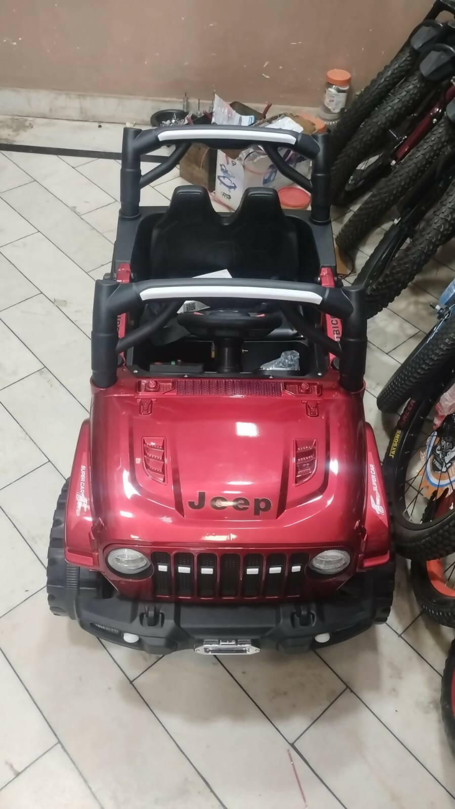 Ignite your child's imagination with our Spray Painted 4x4 Extra Light Jeep/Car - Model 6699, the perfect ride for endless adventures!