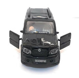Cube Play Pull Back Scorpio Toy Car for Kids with Opening Doors and Hood Opening Wonderful Design and Bold Looks Miniature Scaled Models Toy Car with Doors (Multicolor) - PyaraBaby