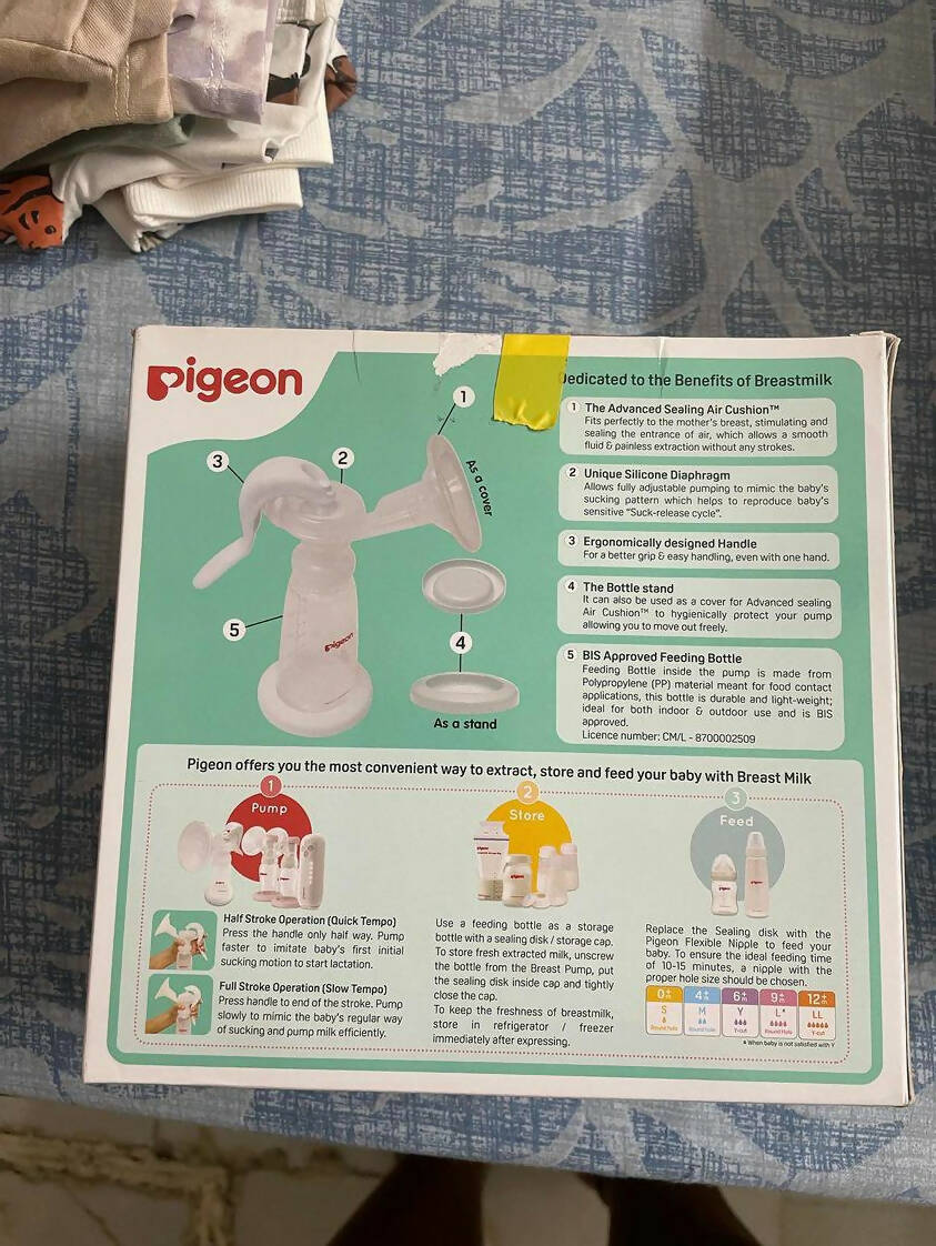 PIGEON Manual Breast Pump Advanced Addition