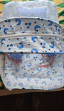Sleeping bed with net and pillows - PyaraBaby