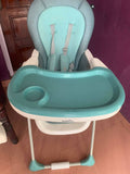 MOTHERCARE Evenflo Fava Full Functional Baby High Chair - Blue - PyaraBaby