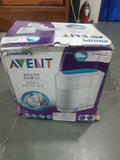 PHILIPS Avent Bottle Sterilizer/Steriliser | Kills 99% Germs & Bacteria | 10 Mins Cycle | 6 Bottle Capacity - PyaraBaby