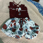 Baby girl short cum skirt & tees - PyaraBaby