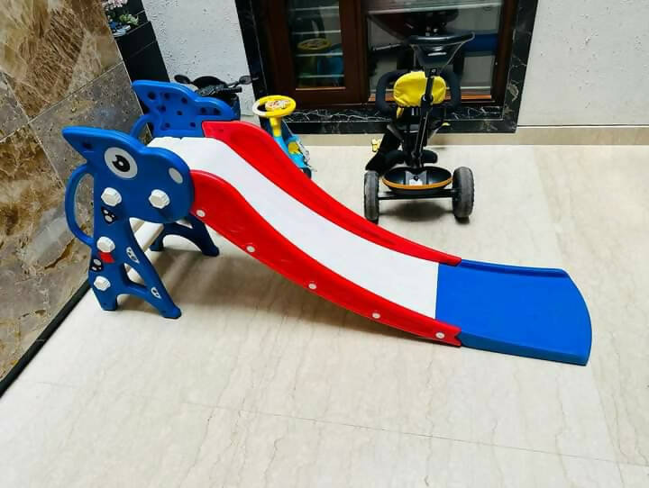 OK PLAY Cute Dino Slide - Blue & Red - PyaraBaby