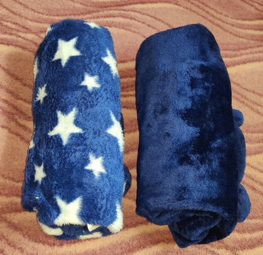 Navy blue teddy wrappers set of 2