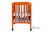 ARCEDO Florence Wooden Baby Cot With Mosquitoes net, Dimensions: H82.5×W59.6×L102.8 cm - PyaraBaby