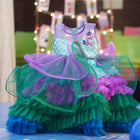 1st Birthday Frock - Princess Look - PyaraBaby